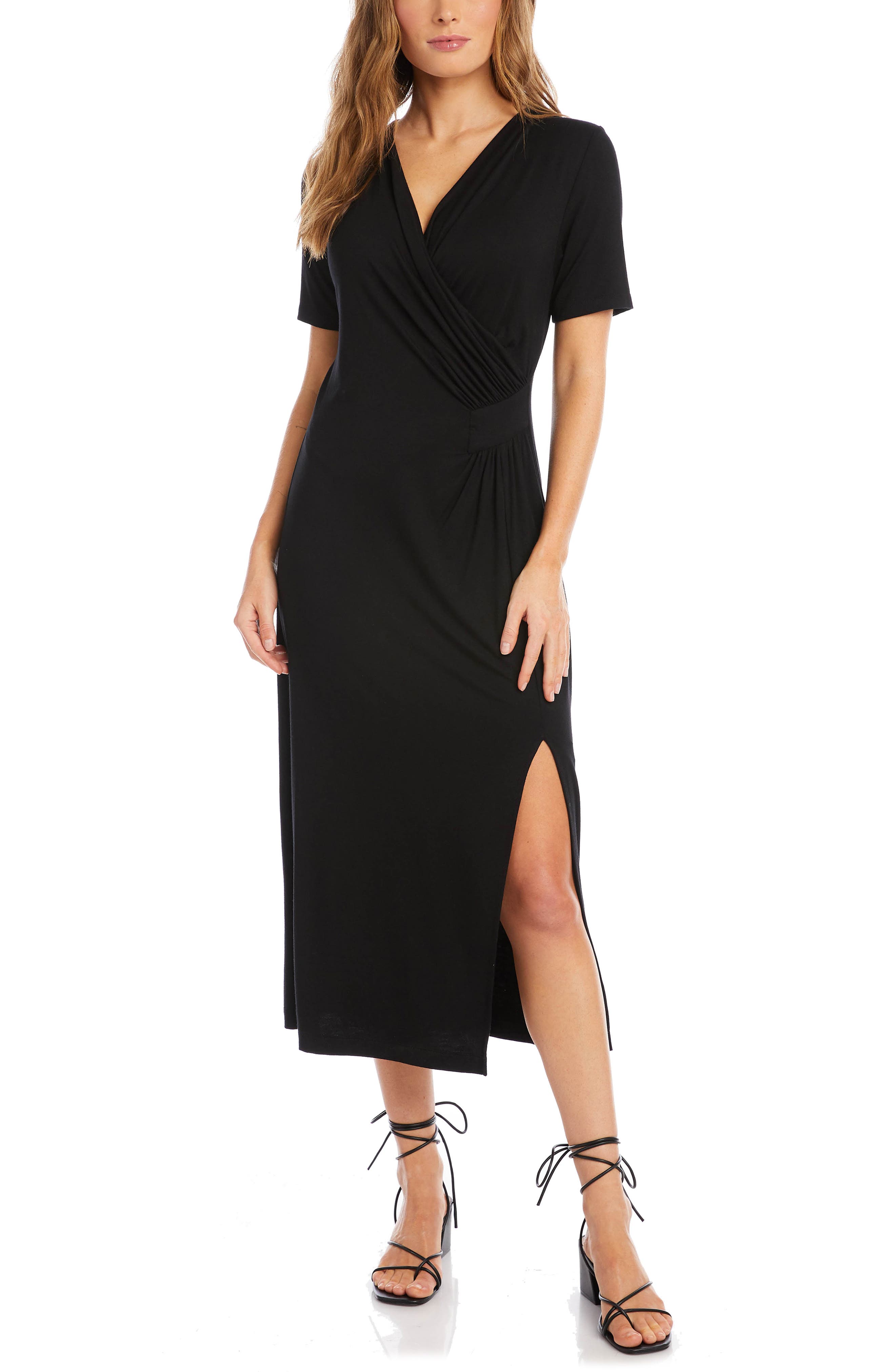 black wrap dresses | Nordstrom